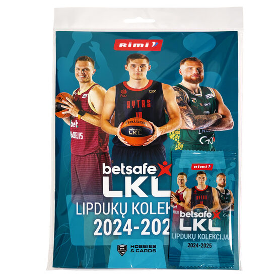 LKL/RIMI 2024/25 1 album + 1 box stickers (20 packages(1 package*6 stickers).