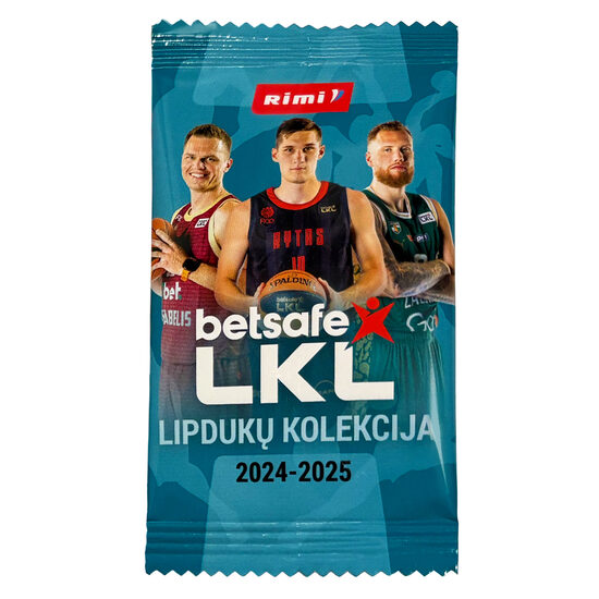 LKL/RIMI 2024/25 20 packages (1 package*6 stickers).