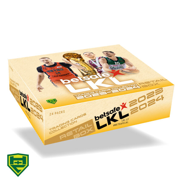  THE BETSAFE-LKL TRADING CARDS COLLECTION 2023/24 1 box (24 packages) 